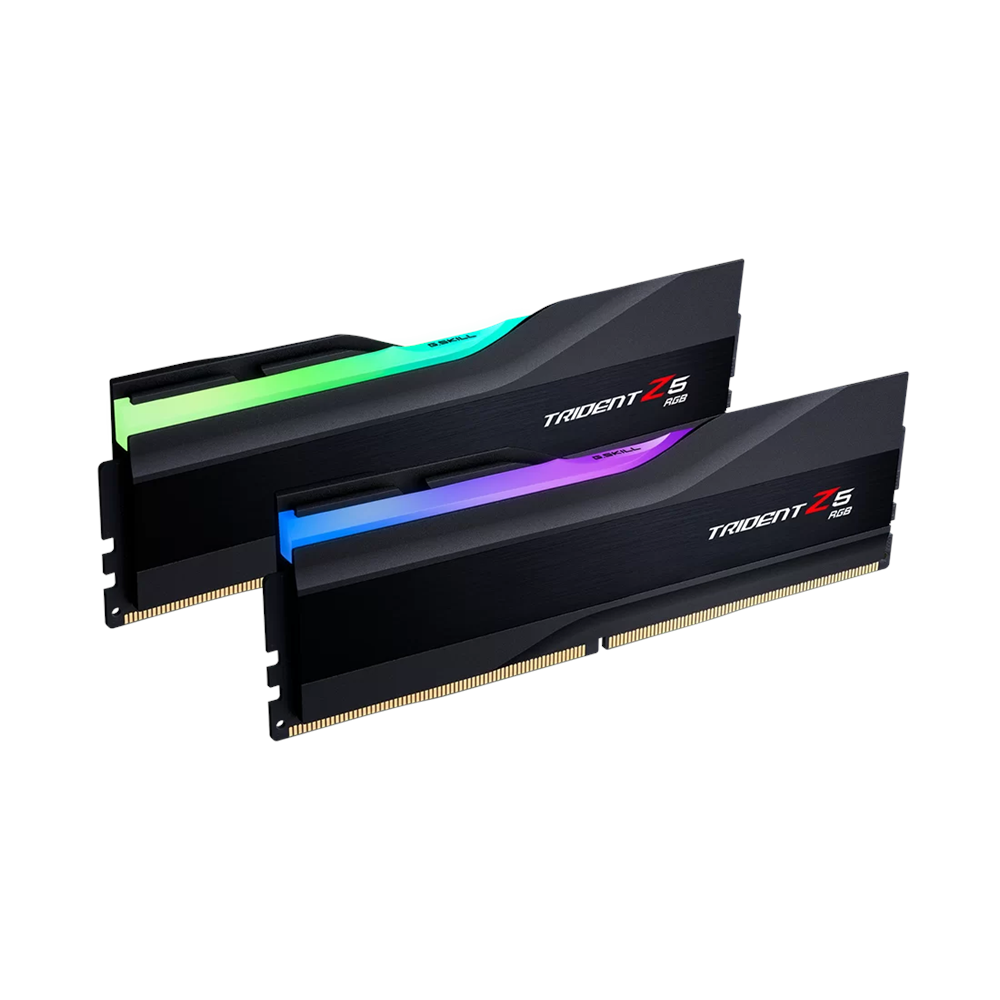 GSKILL 32GB (2X 16GB) DDR5 7600MHZ CL36 DUAL KIT RGB PC RAM TRIDENT Z5 F5-7600J3646G16GX2-TZ5RK