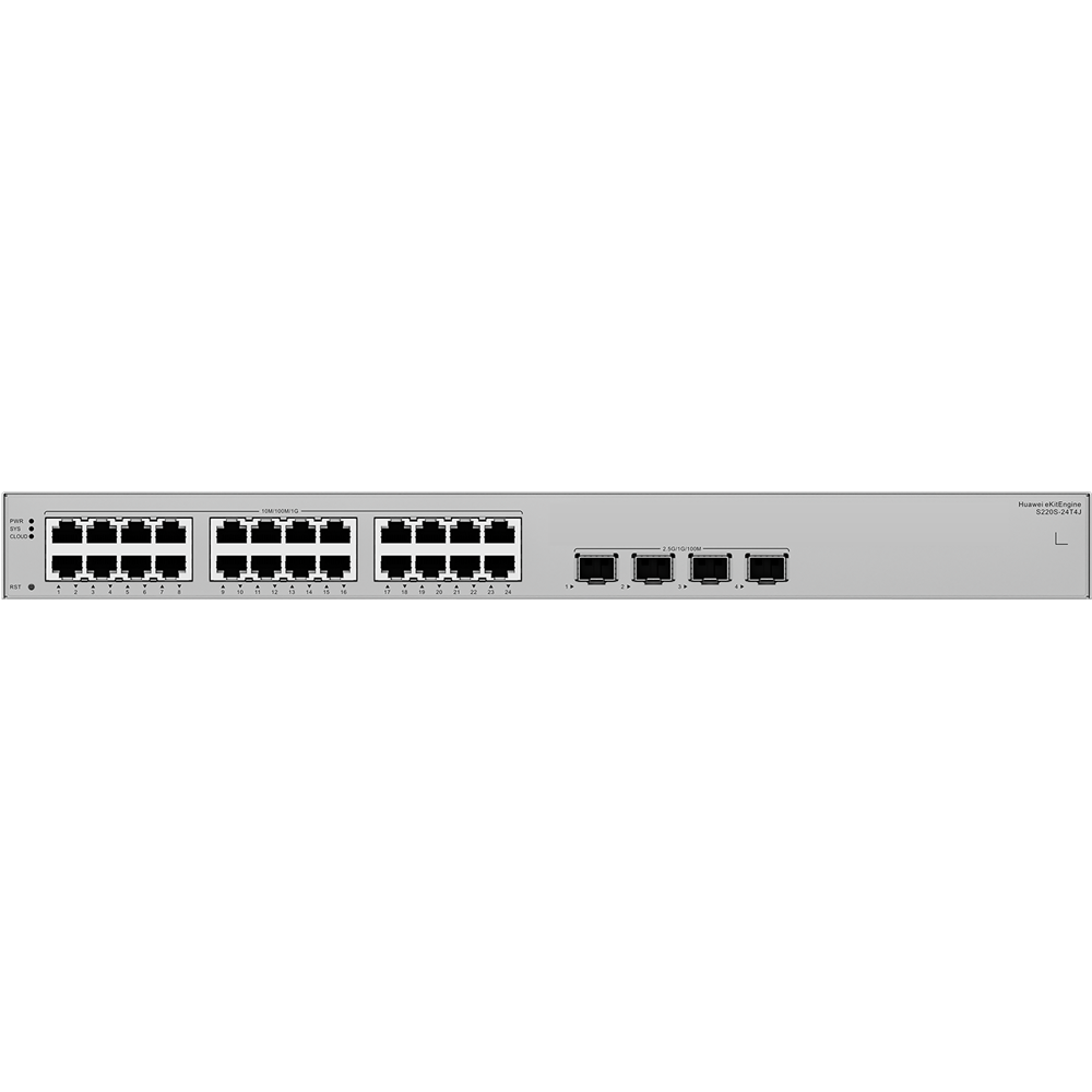 HUAWEI 24port eKIT S220S-24T4J GIGABİT 4X2.5GbE SFP Yönetilebilir Switch