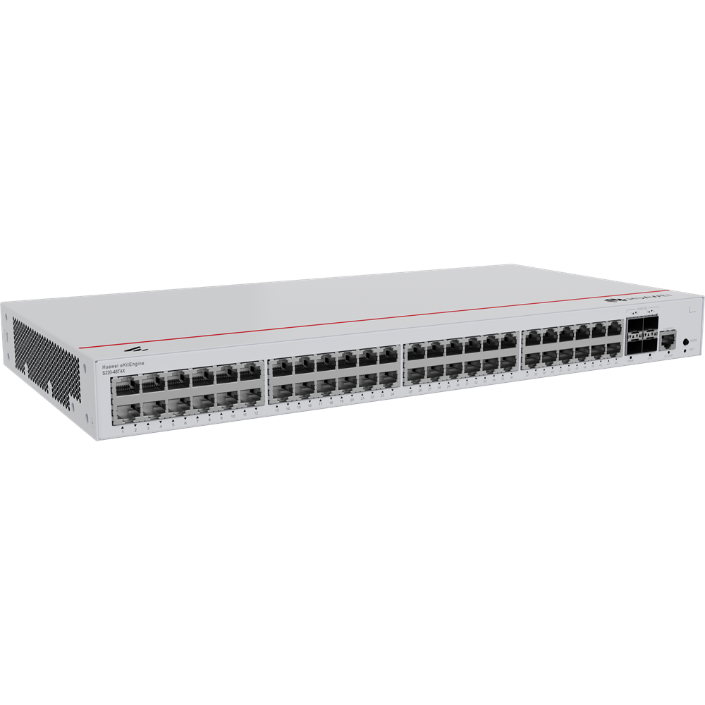 HUAWEI 48port eKIT S220-48T4X GIGABİT 4X10GbE SFP Yönetilebilir Switch
