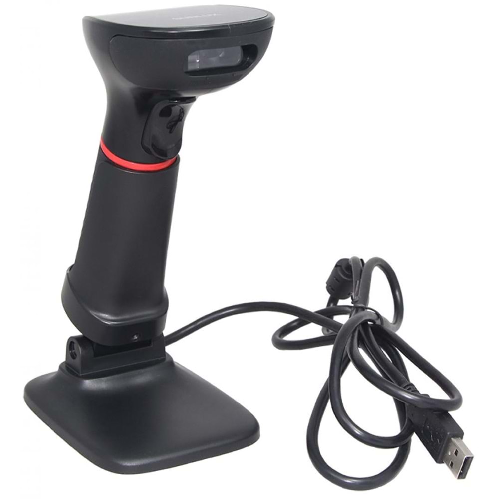 SUNLUX El 2D Laser XL3610 USB El Tipi Barkod Okuyucu Ayaklı 