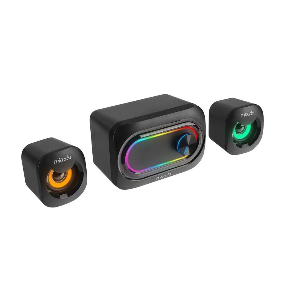 MIKADO MD-511 USB 5w Gaming Speaker Hoparlör RGB Ledli