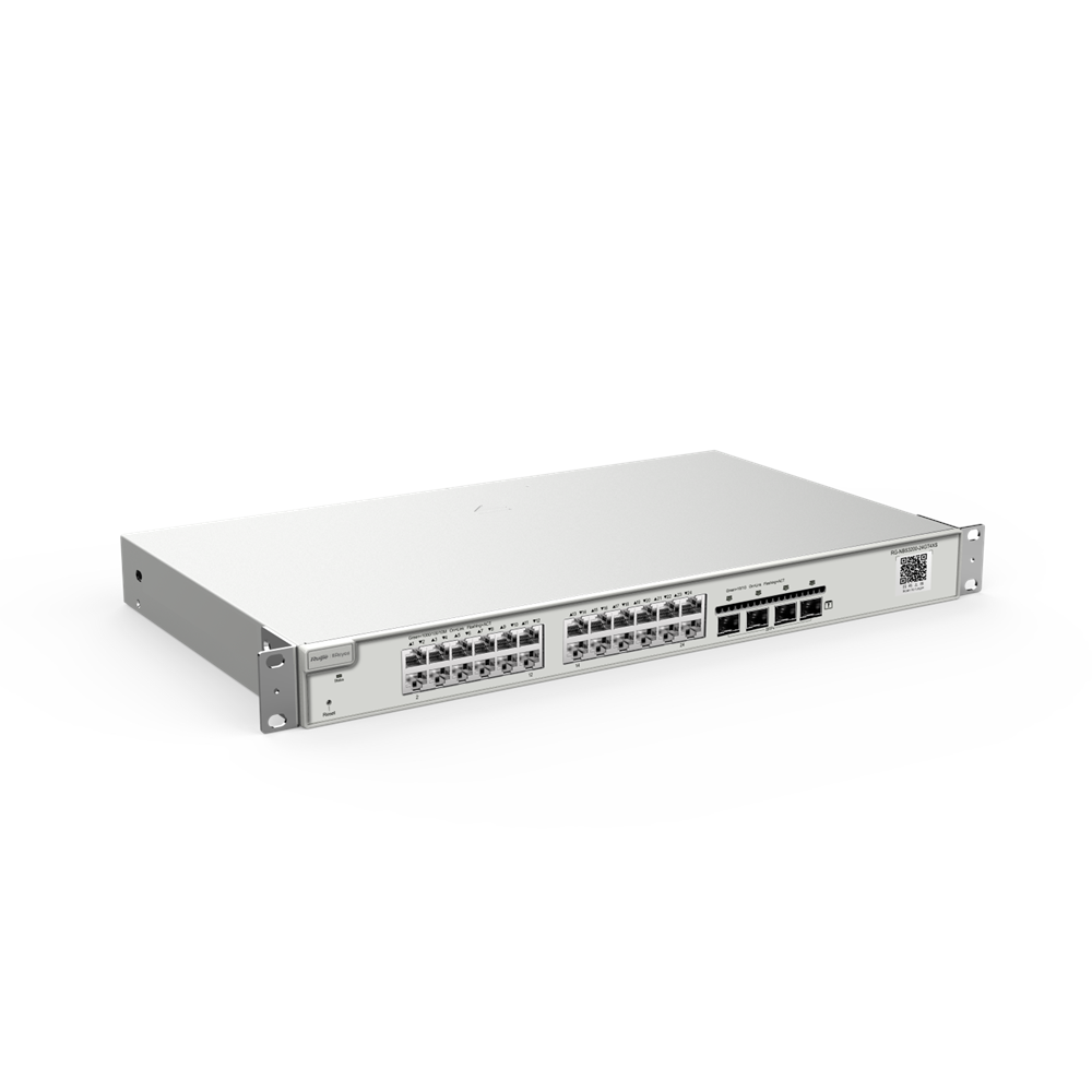 RUIJIE 24port RG-NBS3200-24GT4XS GIGABIT 4X-10GbE SFP Yönetilebilir Switch 