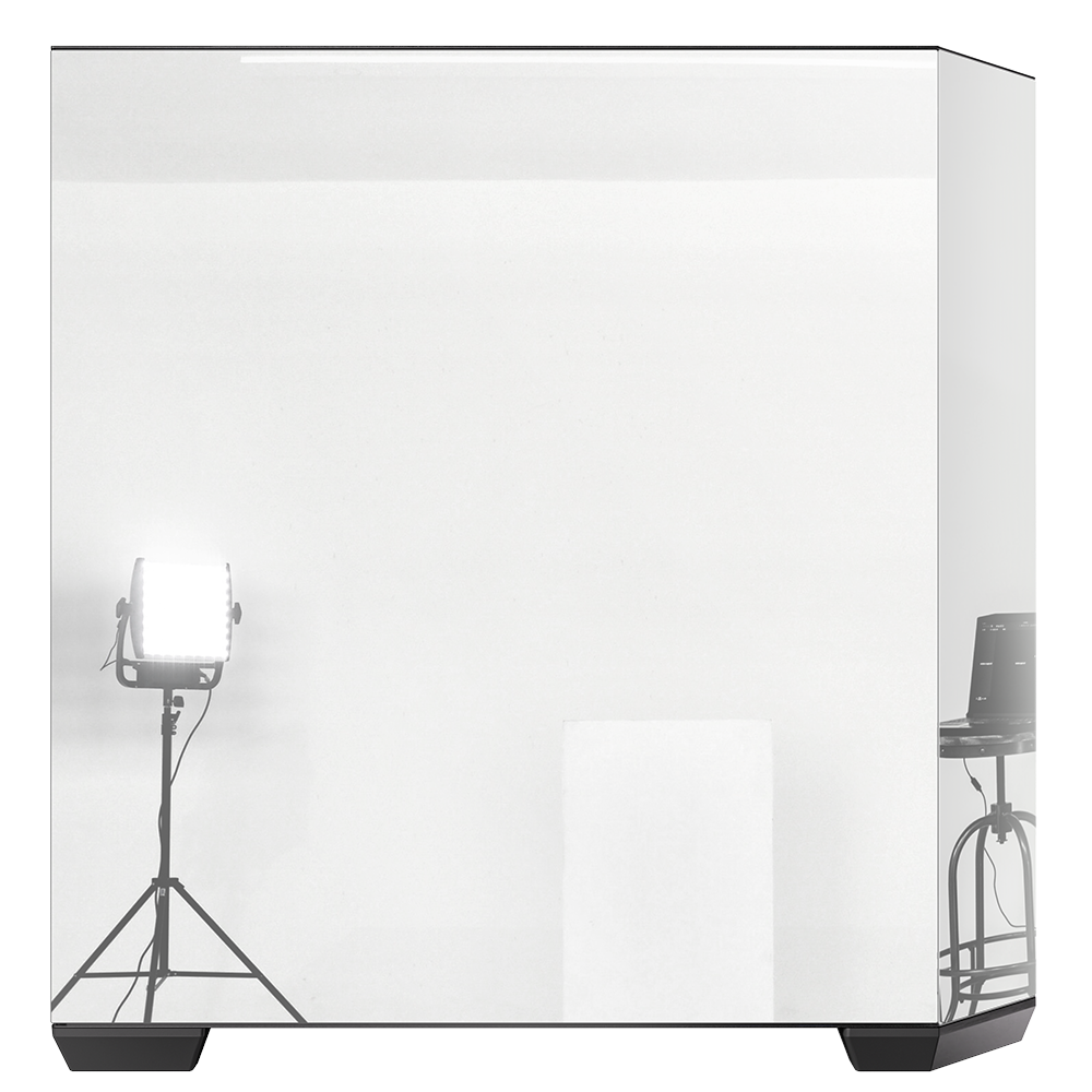 BITFENIX 850W 80+ BRONZE Ayna efektli MIRROR T10 Siyah Gaming Mid-Tower PC Kasası