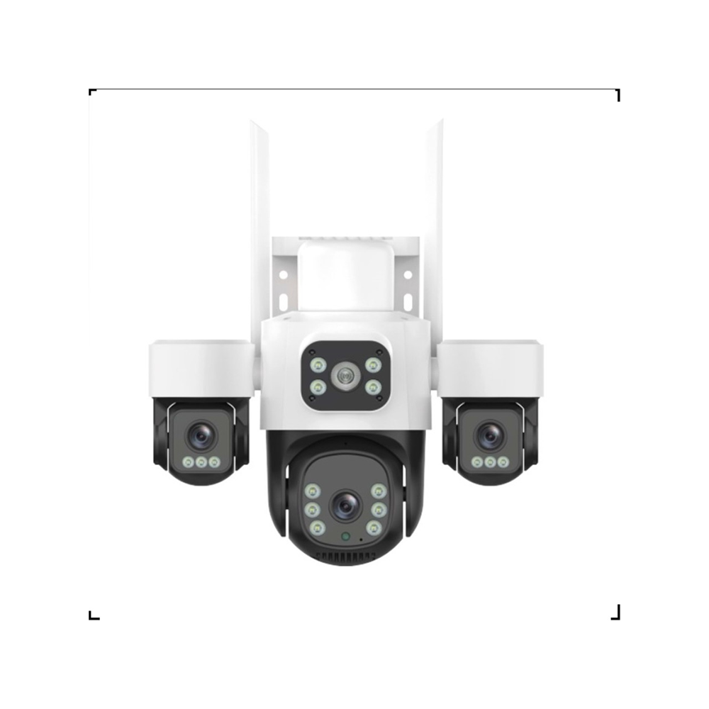 INOX 3+3+3MP X113 3 Lensli PTZ Wıfı Kamera