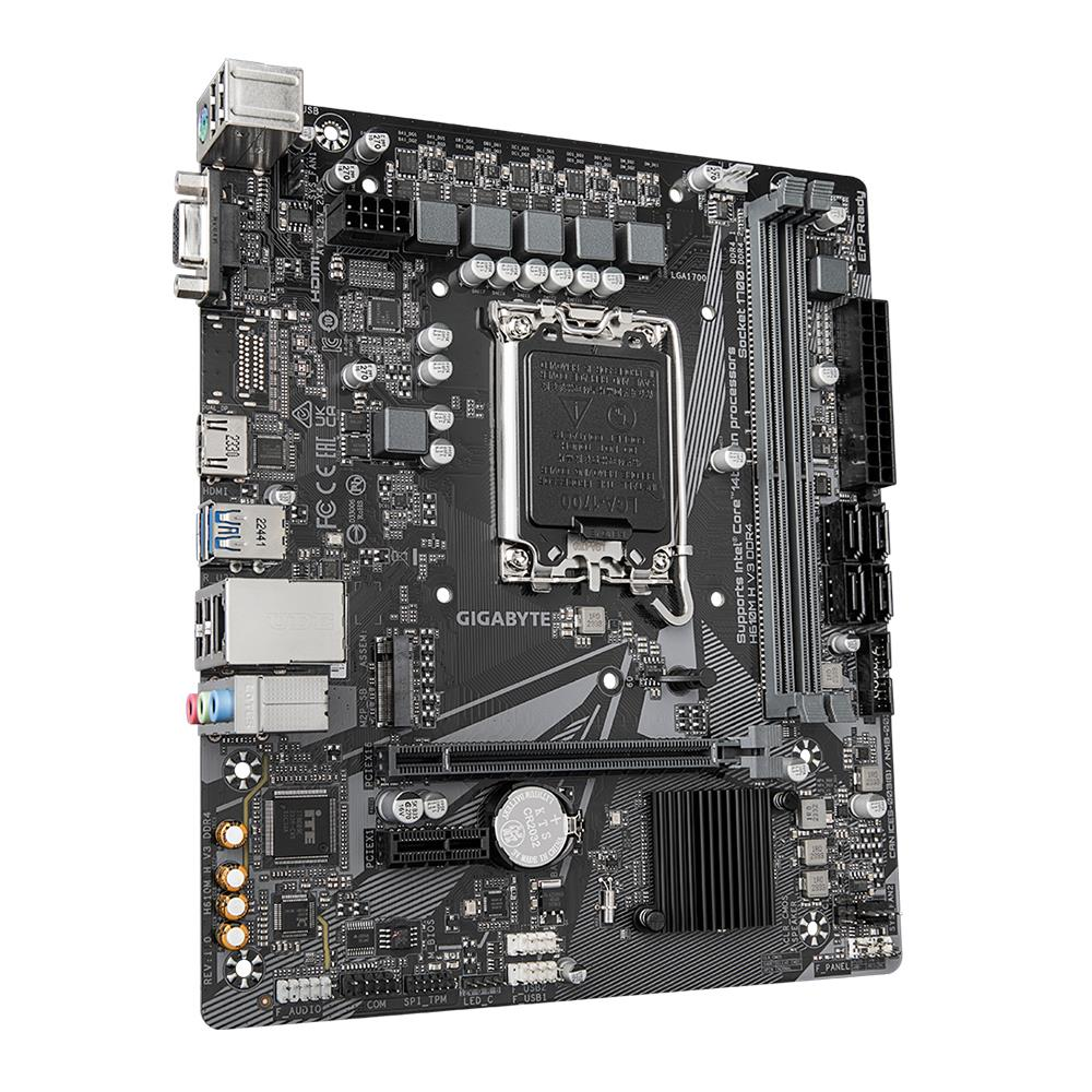 GIGABYTE H610M H v3 DDR4 HDMI PCIE 4.0 1700p mATX 