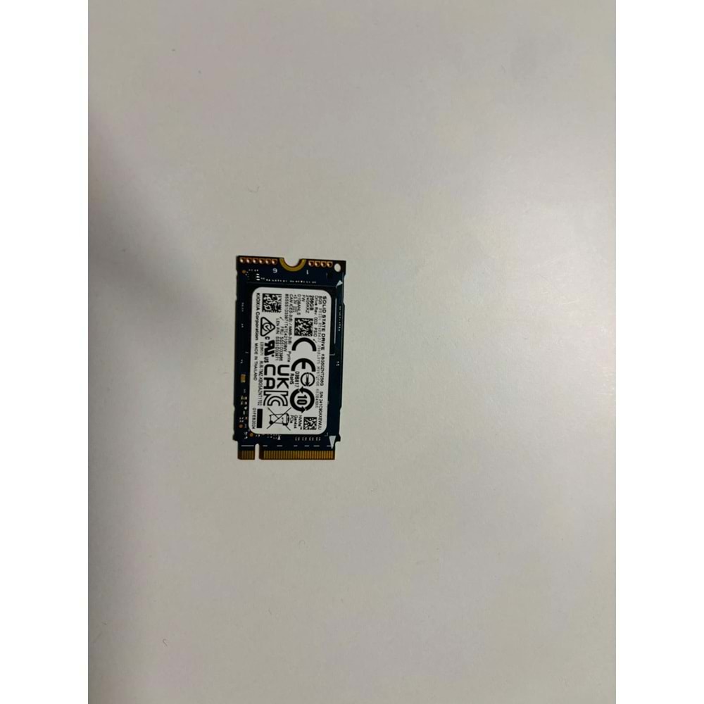 KIOXIA 256GB BG5 KGB50ZNT256G 3400-1900MB/s M2 2242 NVME GEN4 Disk Kutusuz