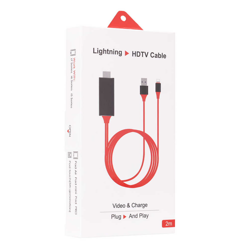 Hytech HY-XO53 Görüntü Aktarıcı Lightning to HDMI + USB 