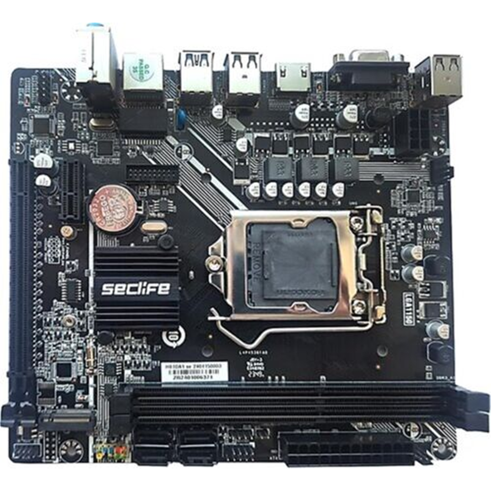 SecLife H81DA1 DDR3 PCIe 16X v2.0 1150p mATX 