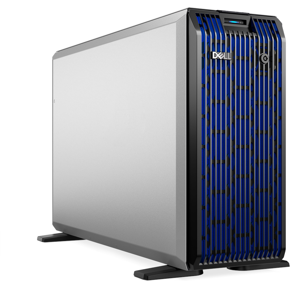 DELL POWEREDGE T360 SPL5 XEON 6353P-32GB DDR5 UDIMM-2X960GB SSD-Tower Sunucu