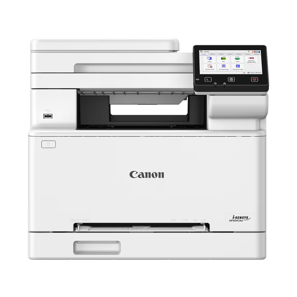 CANON MF667Cdw A4 Renkli Çok Fonksiyonlu Faxlı Laser Yazıcı USB 2.0,Ethernet,Kablosuz