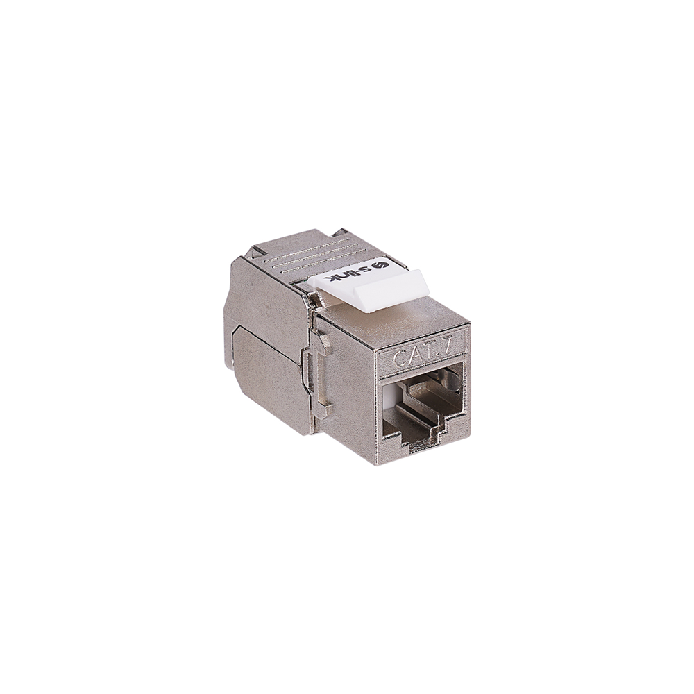 S-LINK SL-CAT7KS01 CAT7 FTP Metal Keystone Jack