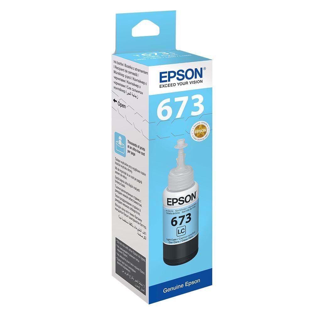 EPSON T67354A Açık Mavi Tanklı Sistem Mürekkebi 