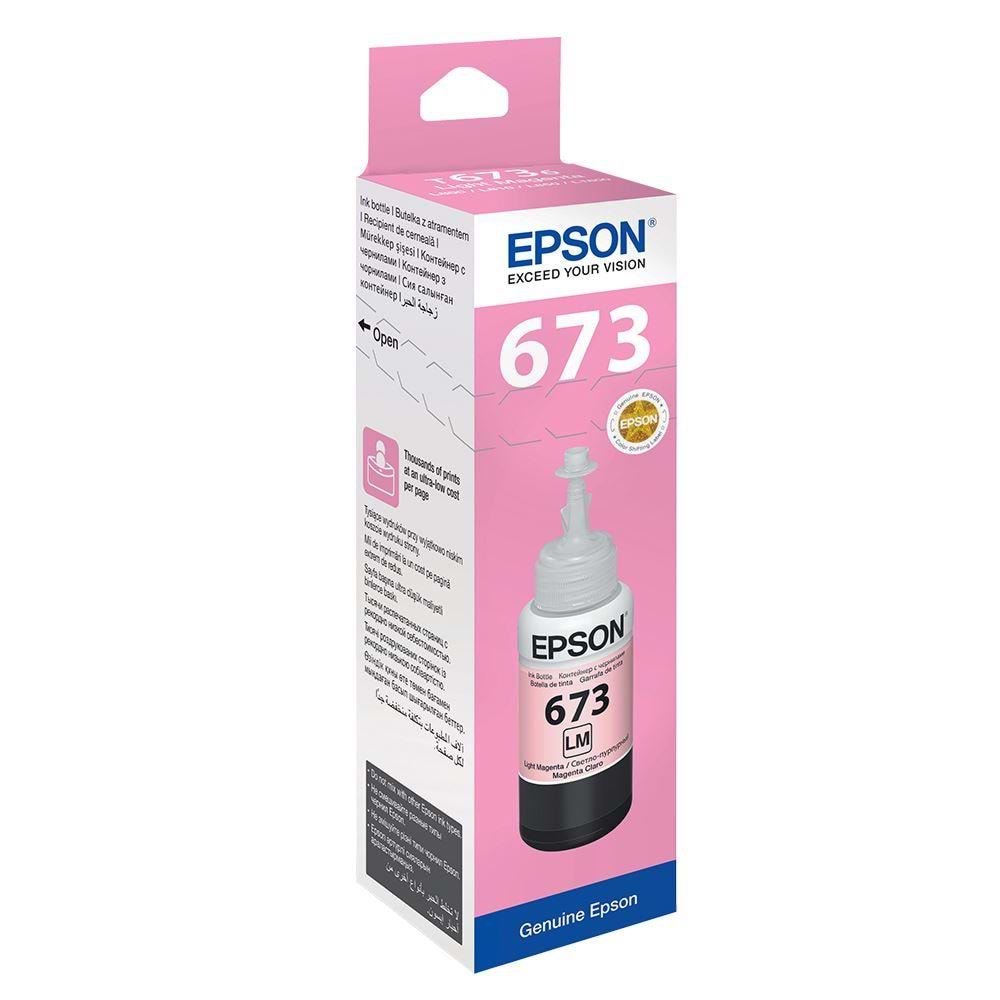 EPSON T67364A Açık Kırmızı Tanklı Sistem Mürekkebi 