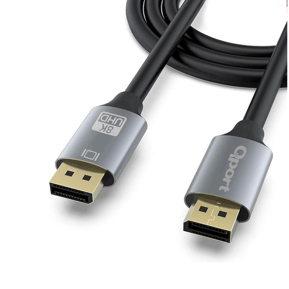 QPORT Q-DP54 5metre 1.4V DP Görüntü Kablosu