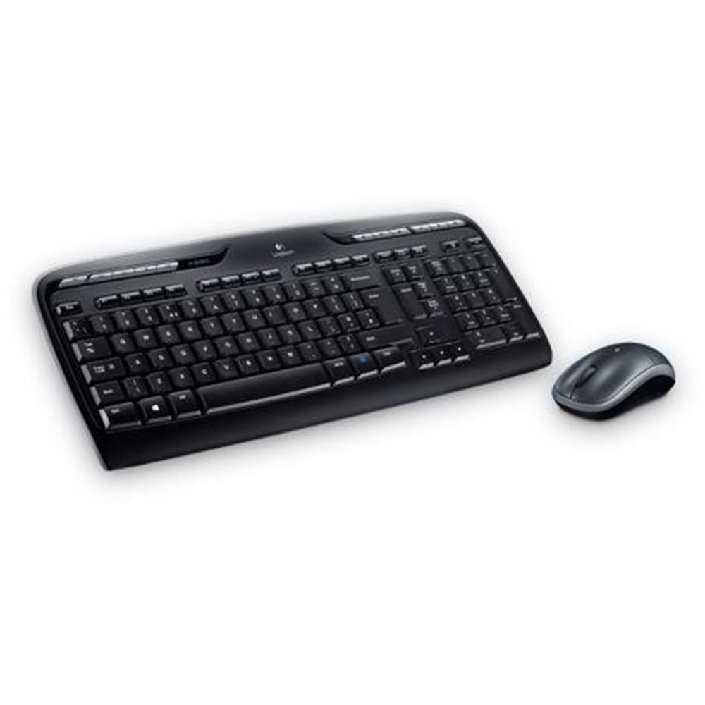 LOGITECH MK330 Kablosuz Q Trk Siyah Multimedya Klavye - Mouse Set 920-003988