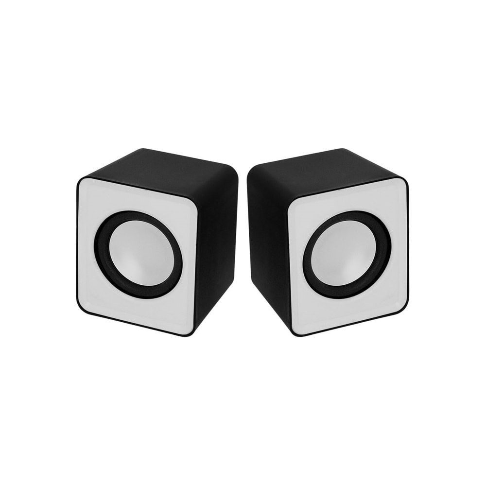 FRISBY FS-334U 1+1 USB Siyah/Beyaz Hoparlör