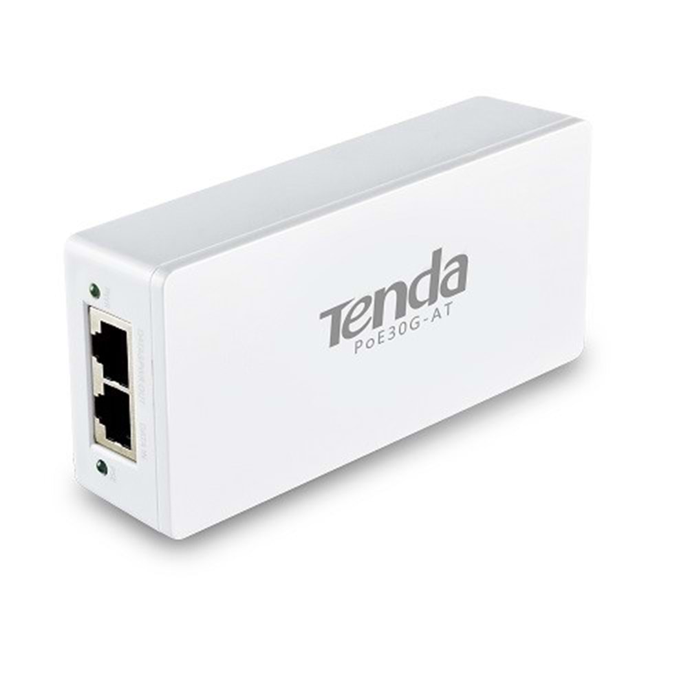 TENDA PoE30G-AT 1port Gigabit Indoor PoE Enjektör