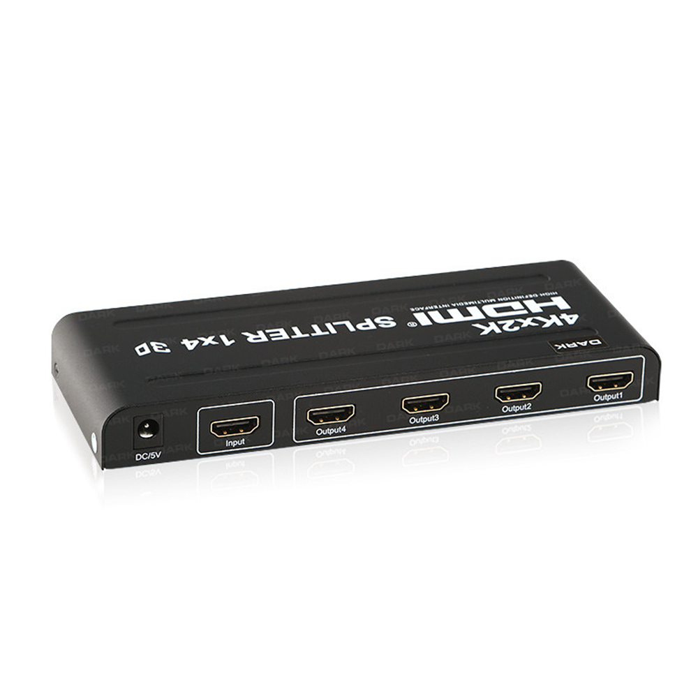 DARK 4port DK-HD-SP4X1 1port HDMI (giriş) 4port HDMI (çıkış) HDMI Switch