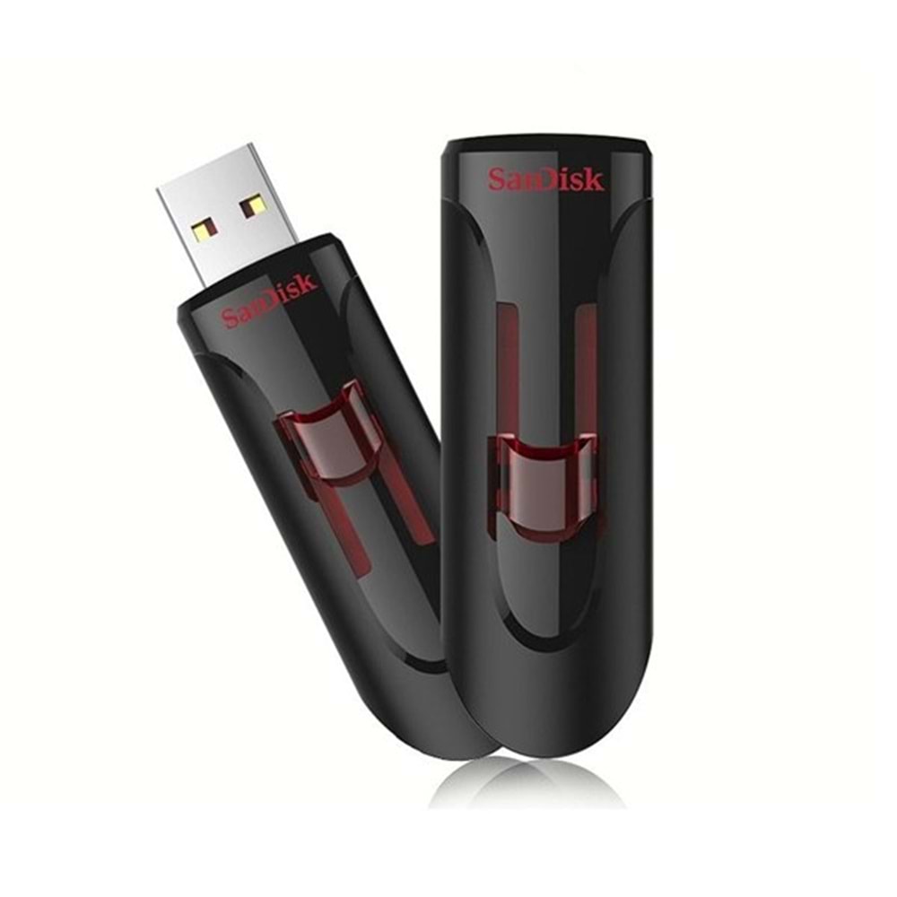 SANDISK 32GB USB 3.0 Cruzer Glide SDCZ600-032G-G35 Siyah Taşınabilir Bellek