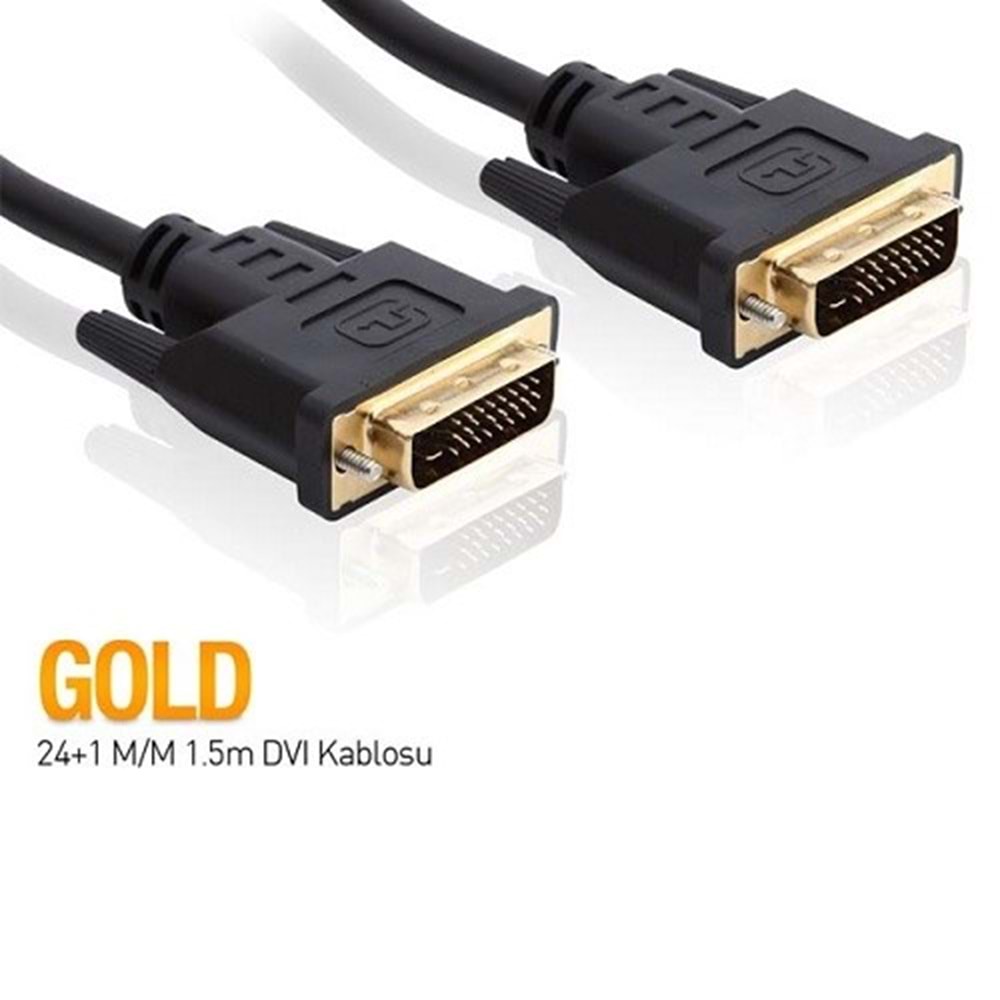 S-LINK 1.5metre SLX-515 DVI (24+1) Görüntü Kablosu