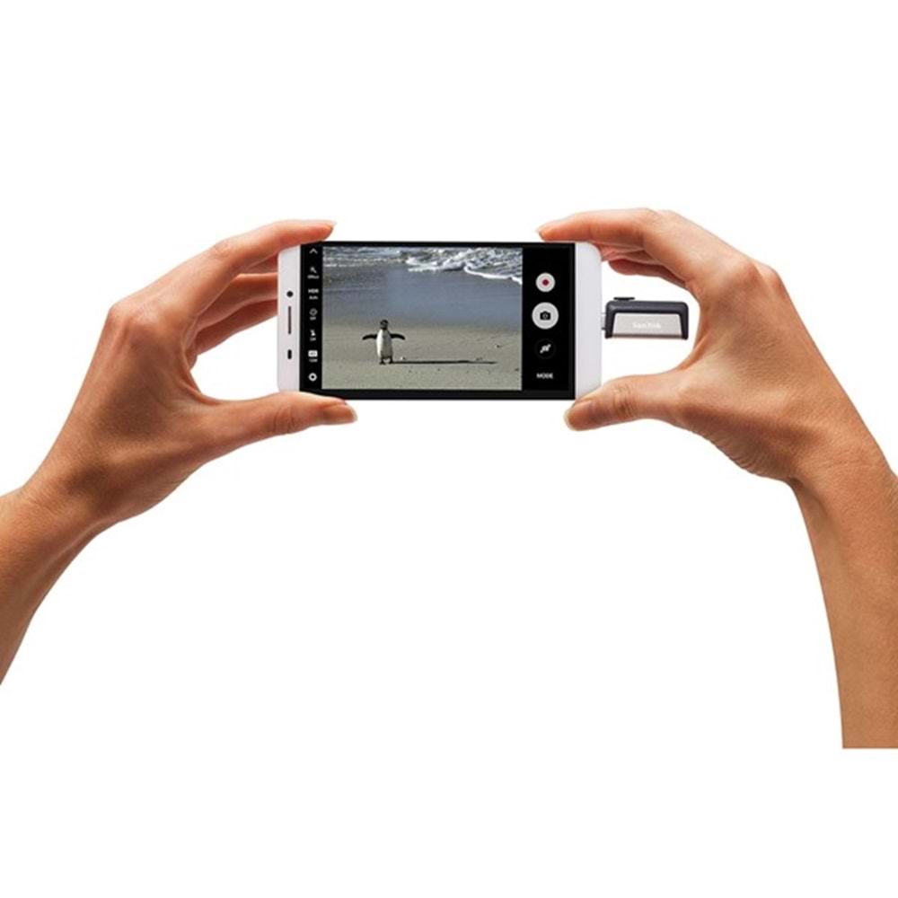 SANDISK 32GB USB 3.1,Type-C Dual Drive SDDDC2-032G-G46 150mb/s Taşınabilir Bellek Metal