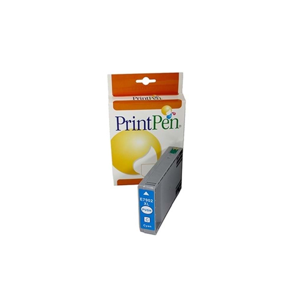PRINTPEN C13T79024010 T79XL Mavi Yüksek Kapasiteli Muadil Mürekkep Kartuş