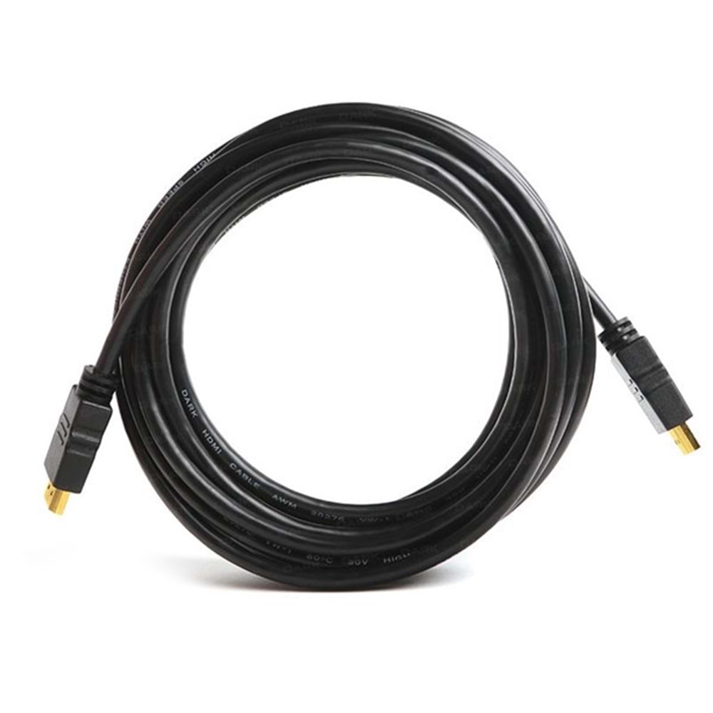 DARK 5metre DK-HD-CV14L500 HDMI Kablo 3D Gold 1.4v