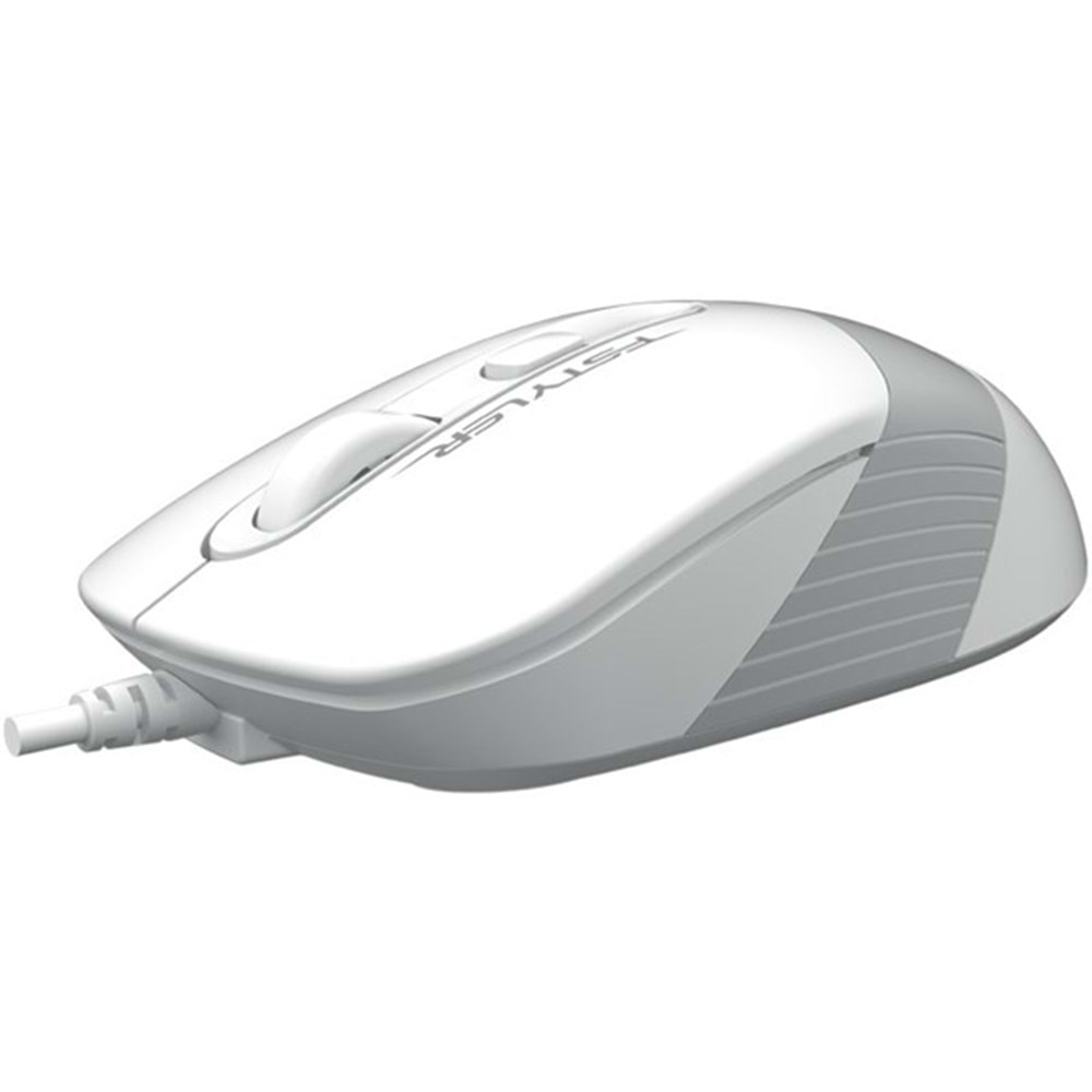 A4 TECH FM10 USB 1600dpi Optic Beyaz/Gri Mouse