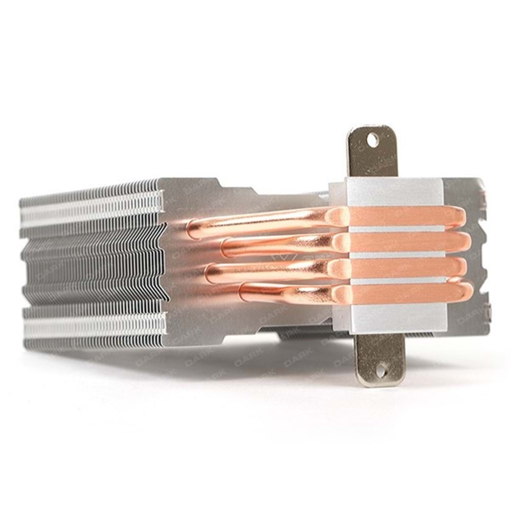 DARK 120mm Freezer X120 DKCCX120 LED Hava Soğutmalı AM5-1851p İşlemci Fanı