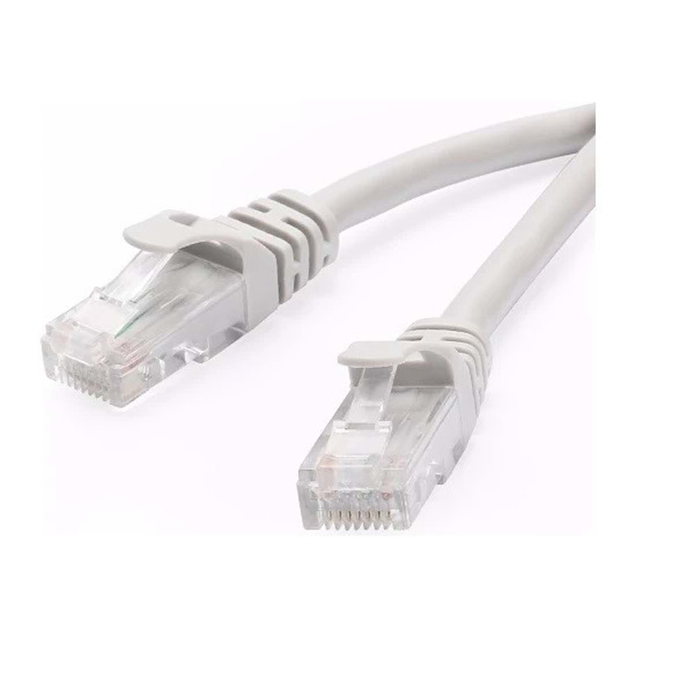 ODS 3metre CAT6 Utp LSZH Saf Bakır Gri Patch Kablo (5 li paket)