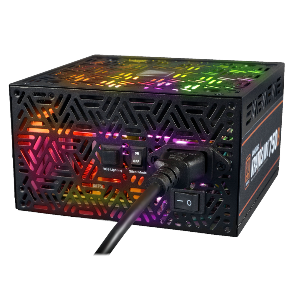 GAMDIAS 750W 80+ BRONZE KRATOS M1-750B 12cm RGB Fanlı Power Supply
