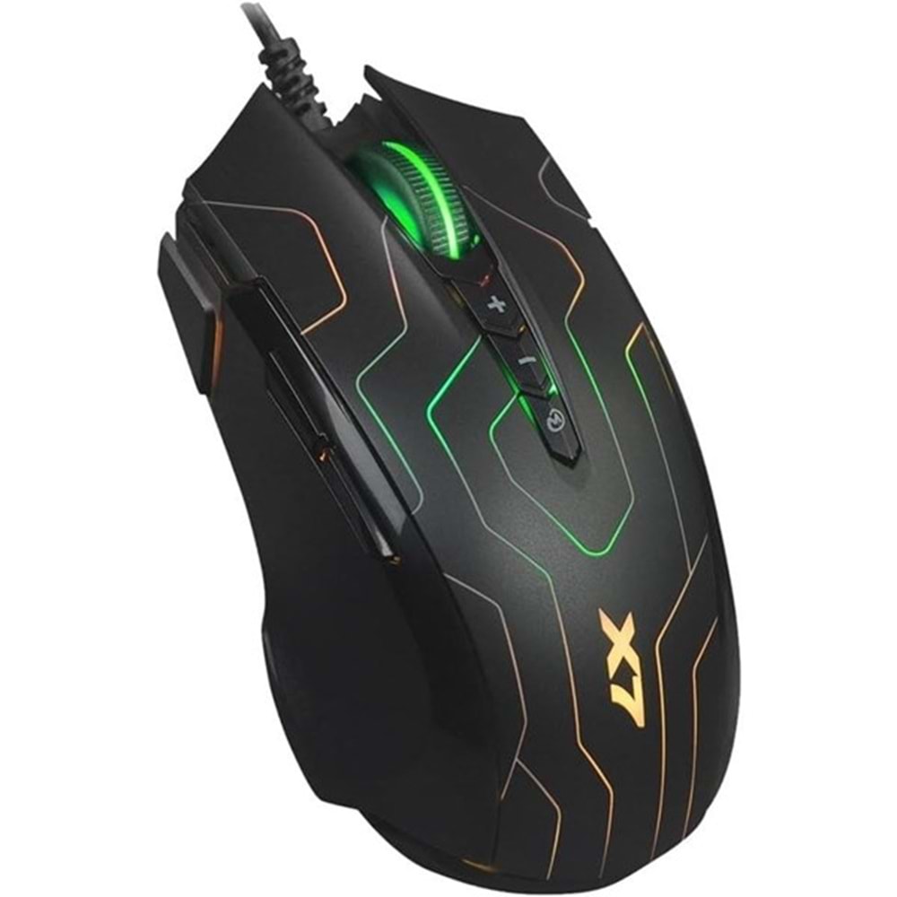 A4 TECH X89 USB 2400dpi Gaming Optic Siyah-Labirent Mouse