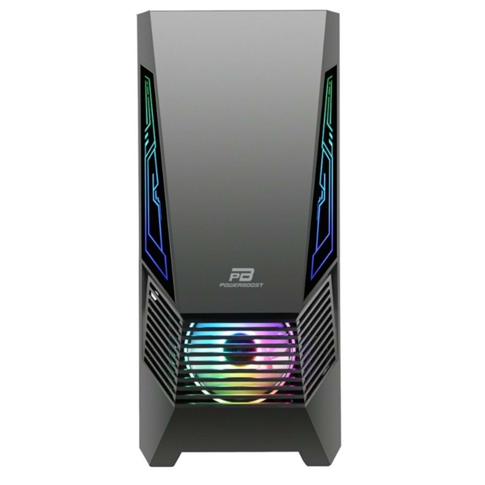POWERBOOST VK-G2051S Gaming Mid-Tower PC Kasası