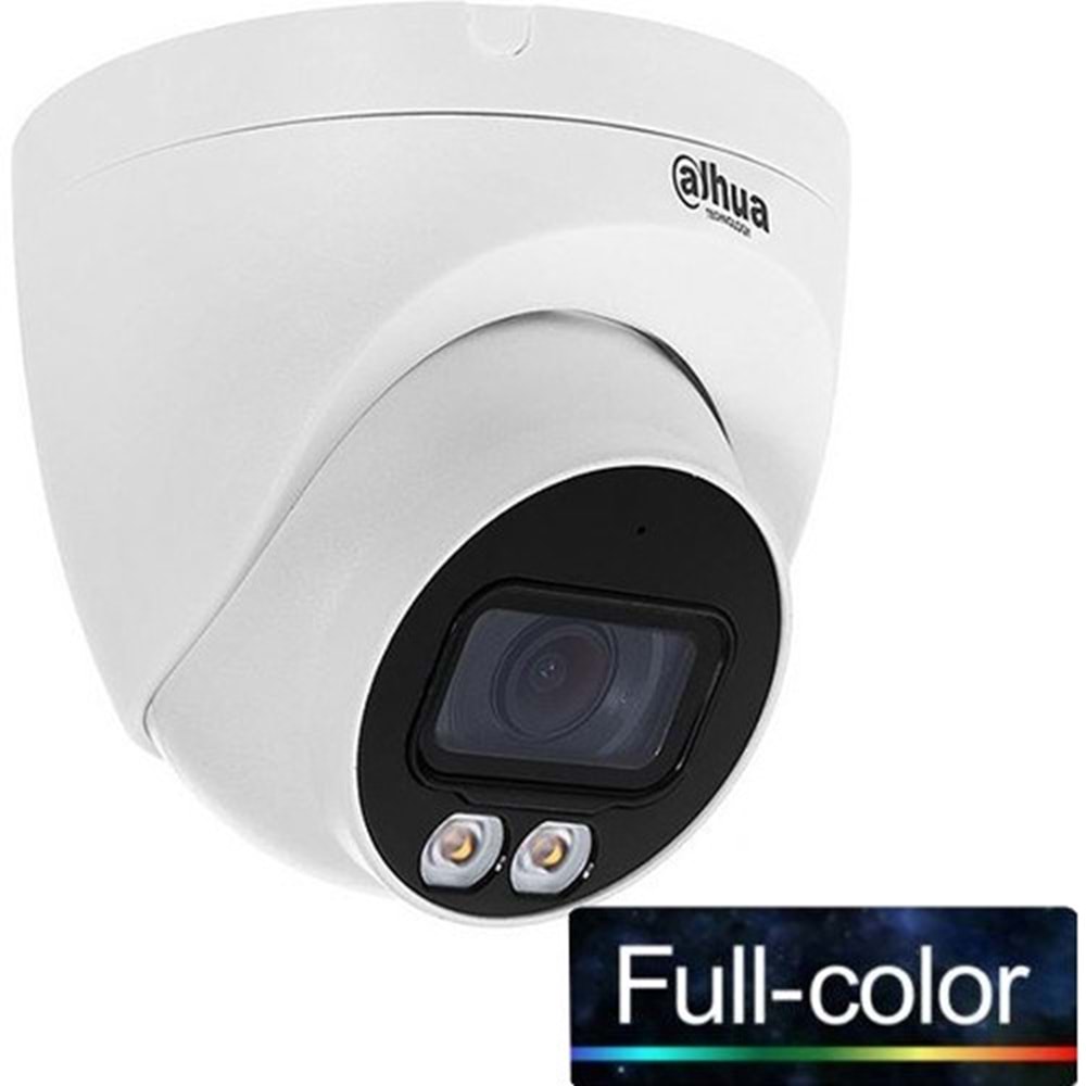 DAHUA 2MP Dome 2.8mm Full Color IP Kamera IPC-HDW2249T-S-IL
