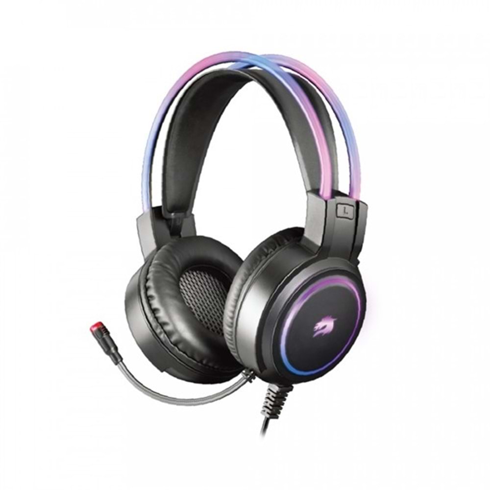 GameBooster FIREFLY 7.1 RGB Siyah Gaming Kulaklık H18L
