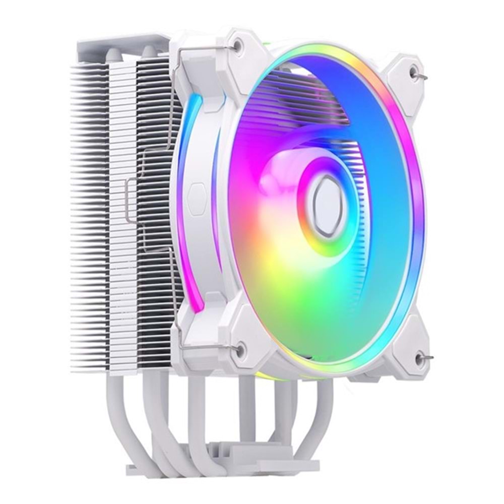 COOLERMASTER HYPER 212 HALO WHITE RR-S4WW-20PA-R1 Hava Soğutmalı AM5-1700p İşlemci Fanı Beyaz