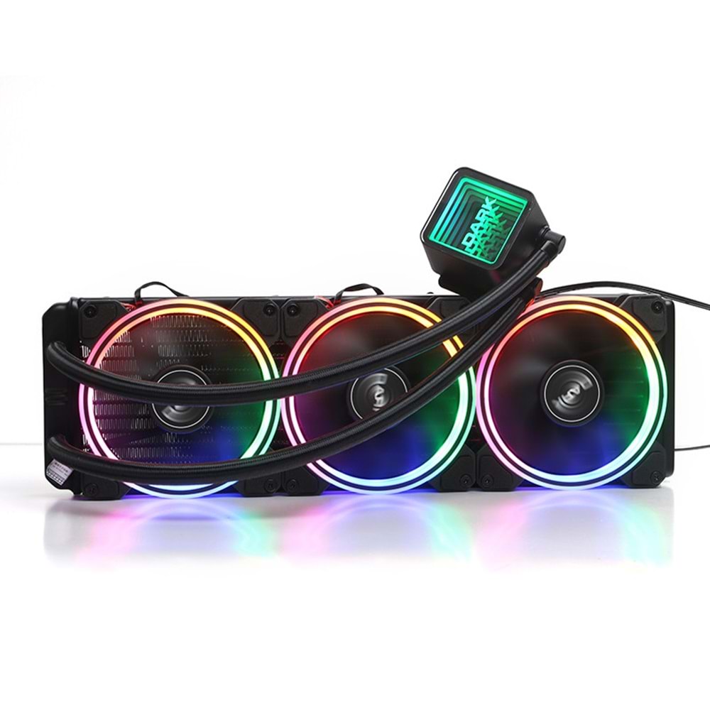 DARK 360mm W360 DKCCW360 RGB Sıvı Soğutmalı AM5-1700p İşlemci Fanı