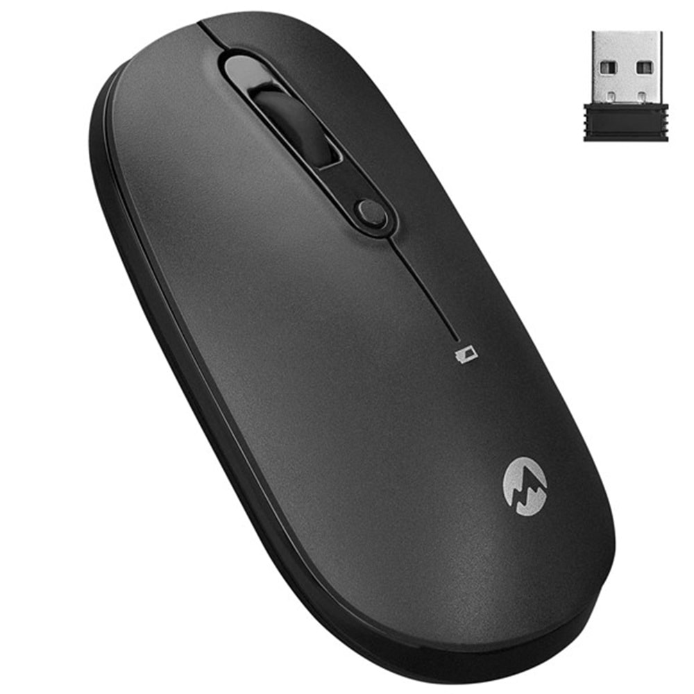 EVEREST Bluetooth Siyah Multimedya Klavye - Mouse Set KM-BT803