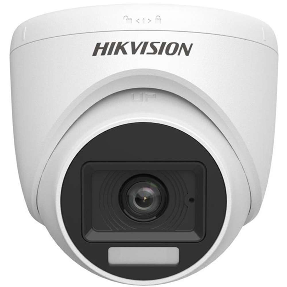 HIKVISION 2MP Dome 2.8mm Analog Kamera Akıllı Hibrit Sesli DS-2CE76D0T-LPFS