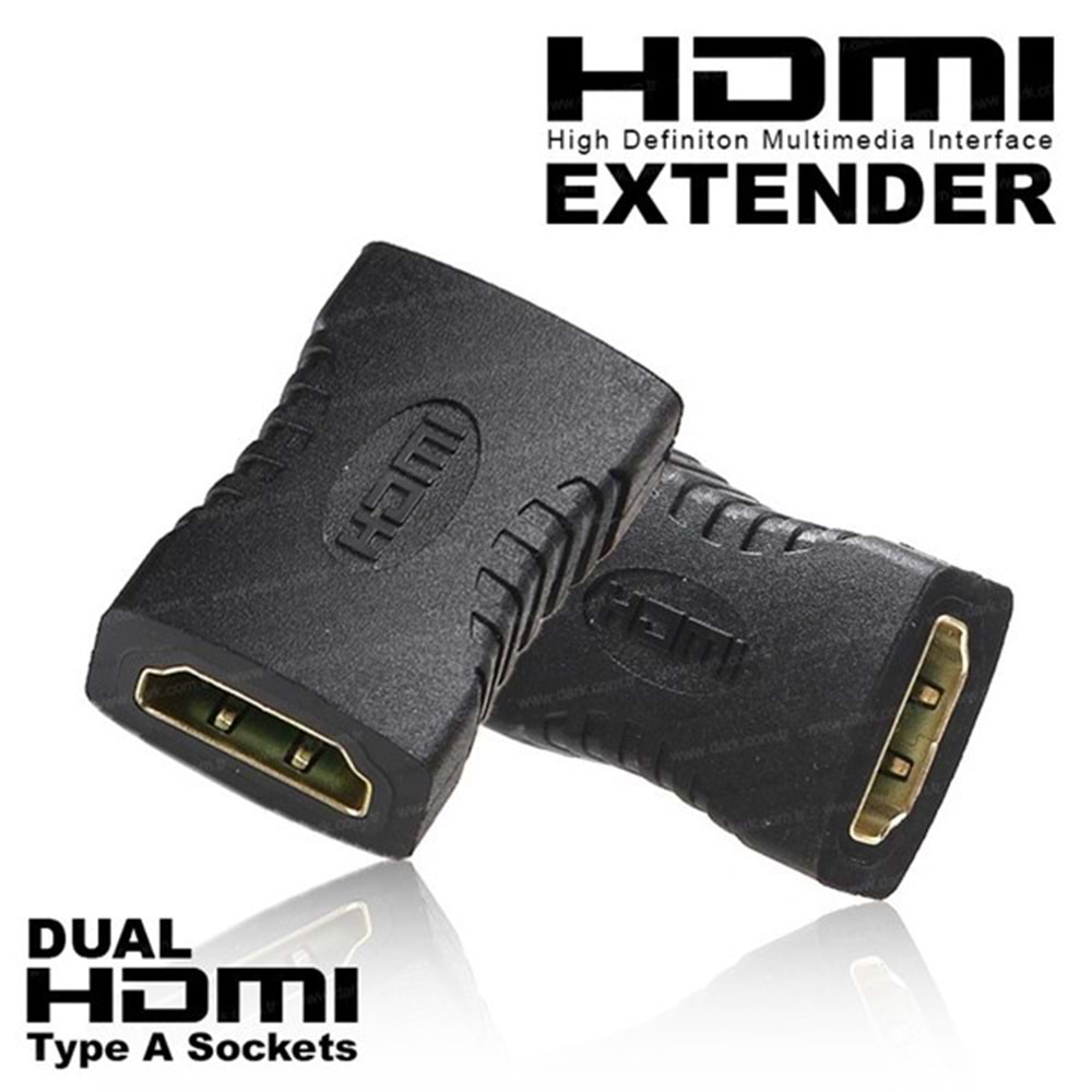 DARK DK-HD-AFXF HDMI (dişi/dişi) Görüntü Adaptörü Siyah