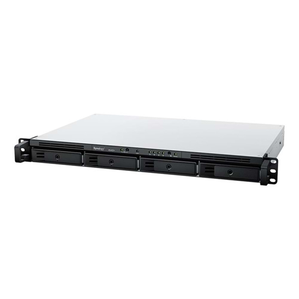 SYNOLOGY 4diskli Ryzen R1600-2GB RAM-2-Gigabit Rack Nas Server RS422 PLUS