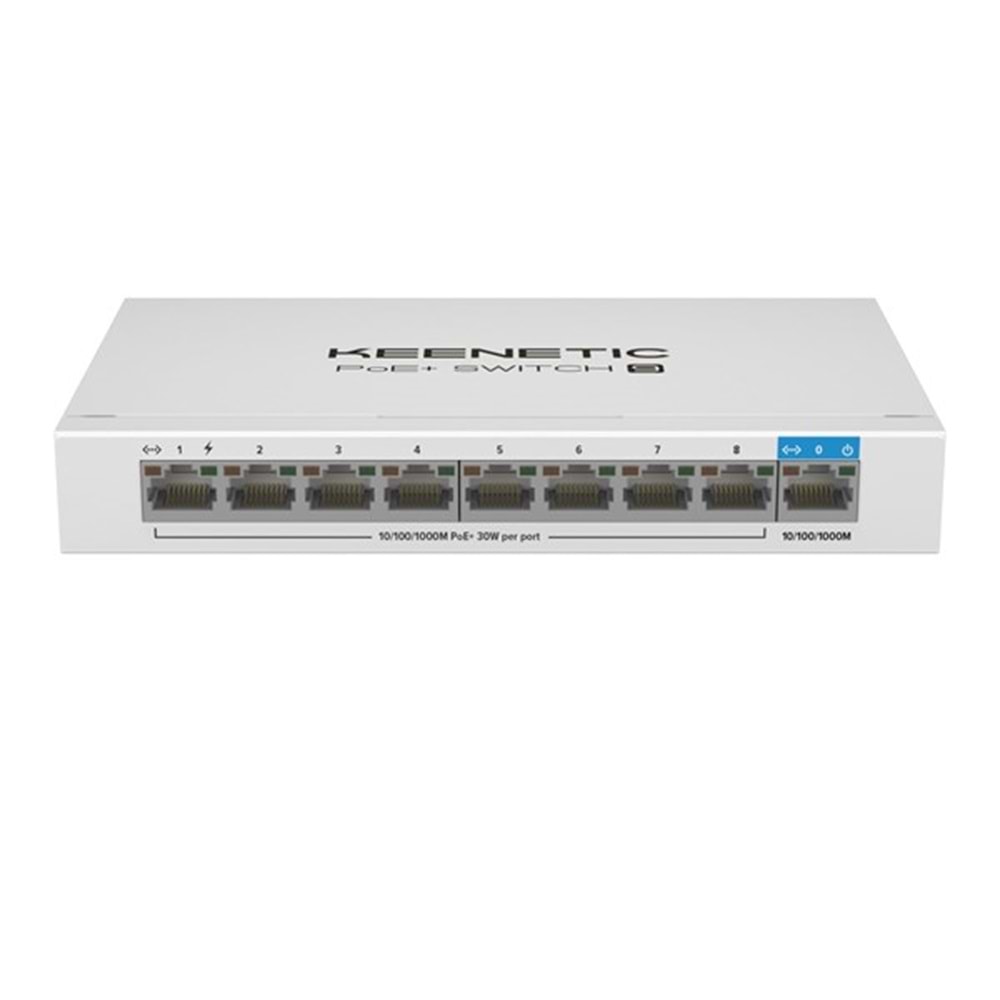 KEENETIC 8port PoE 120w Gigabit Yönetilemez Switch KN-4710-01-EU