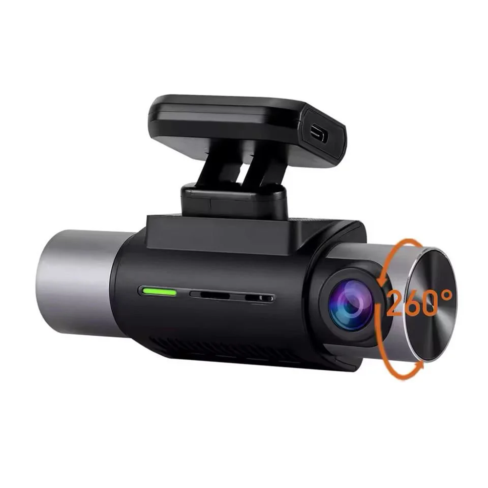 TWOGO GO-XRAY2 Day Night GPS Araç İçi Kamera Geniş Açı Çift Ekran