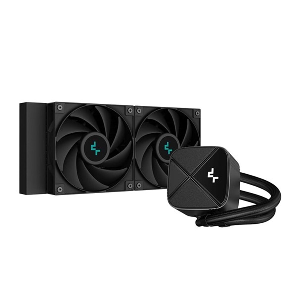 DEEPCOOL 240mm L520S LS520S-ZERODARK Sıvı Soğutmalı AM5-1700p İşlemci Fanı