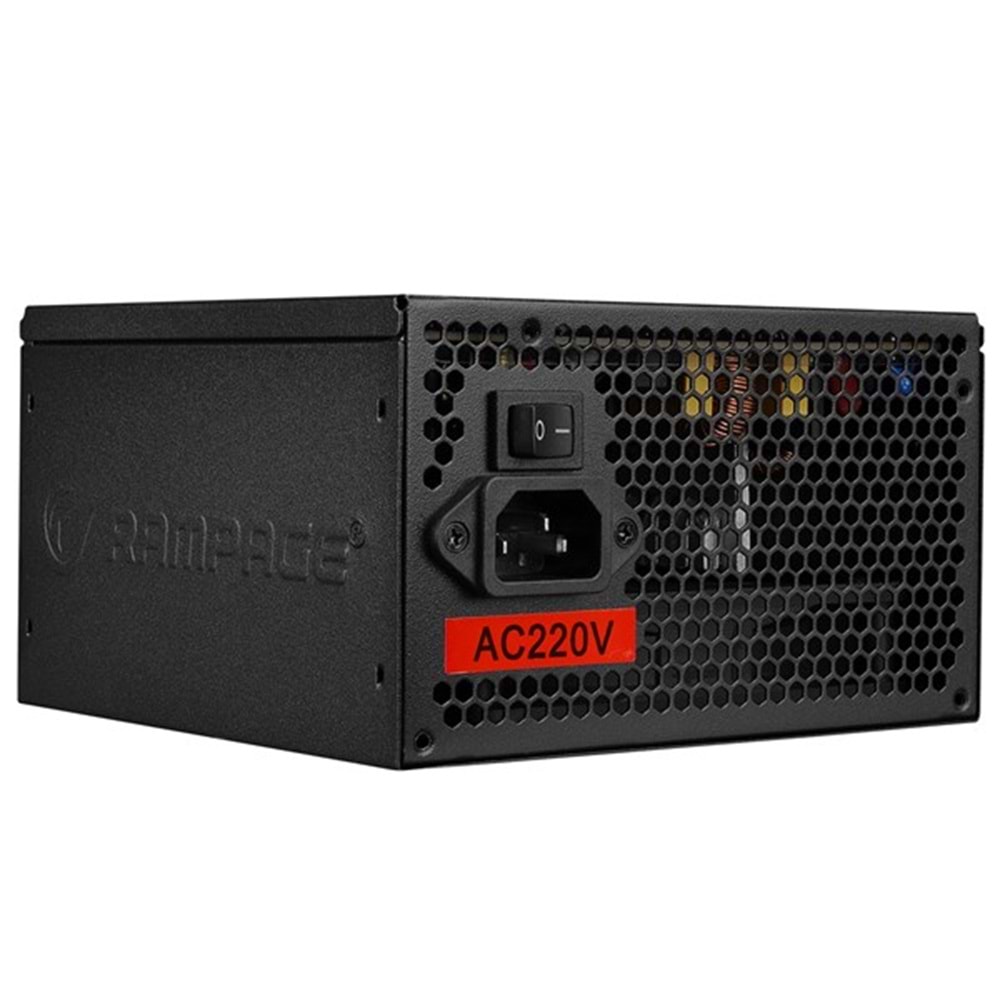 RAMPAGE 600W 80+ RMP-600-80P Power Supply