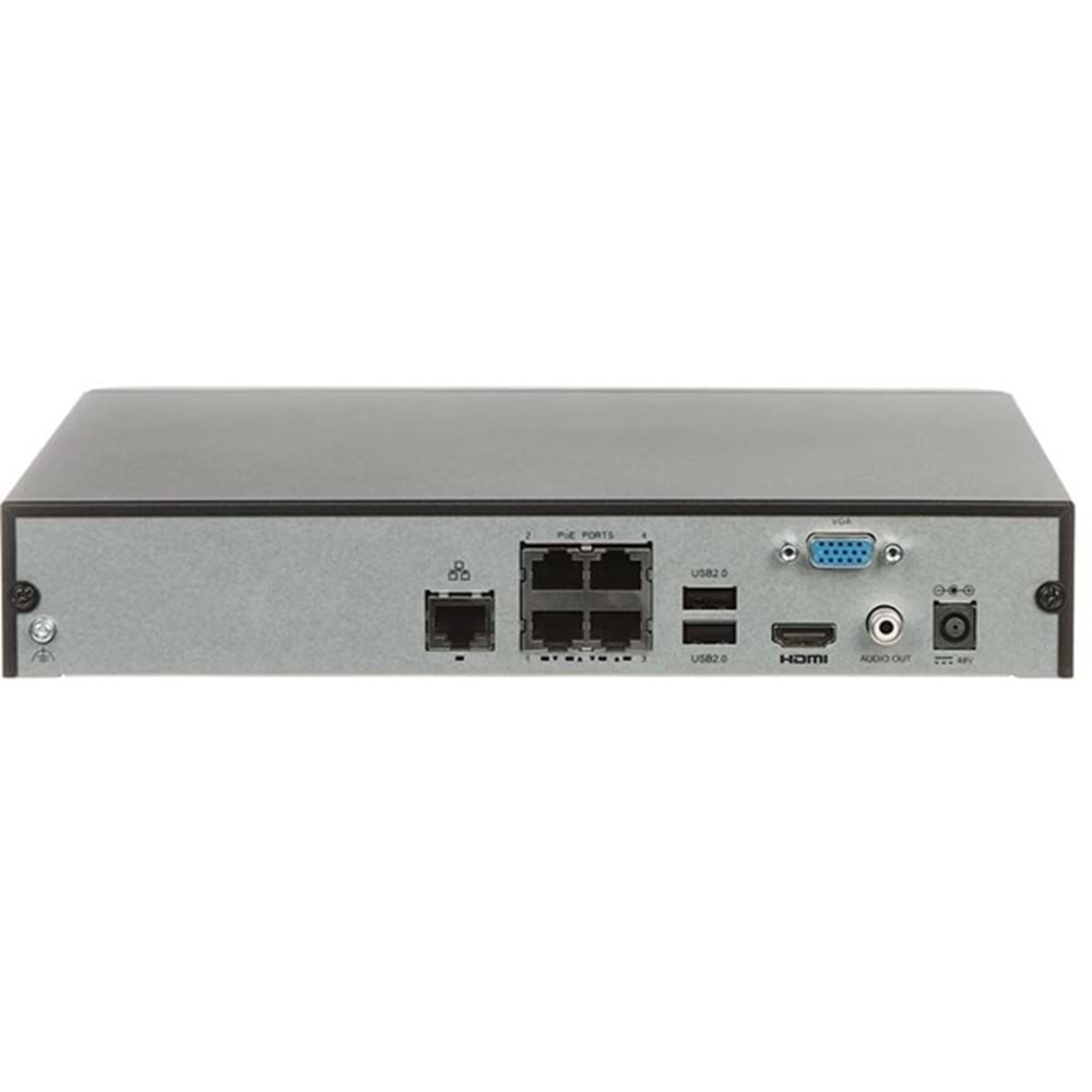 UNV 4kanal 8mp 1-diskli NVR Kayıt Cihazı NVR301-04S3