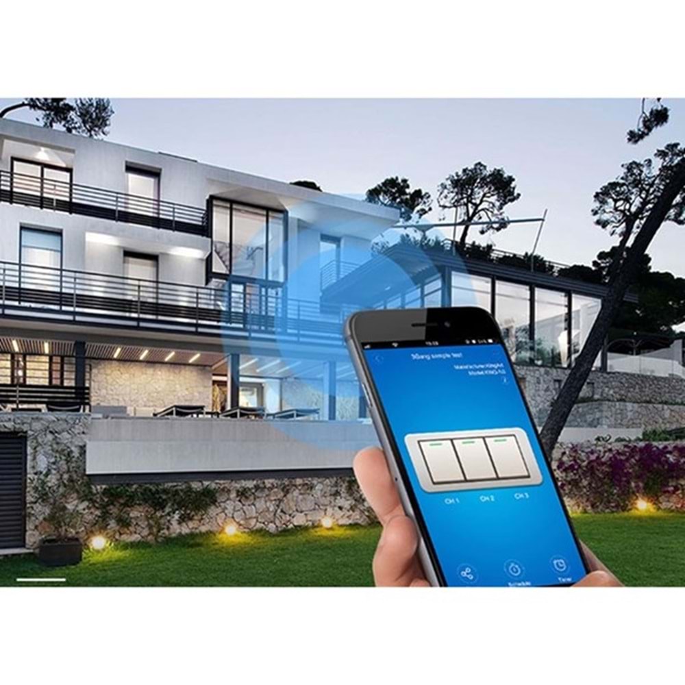 S-LINK Swapp SL-EG33 Aydınlatma Anahtarı 3-lü