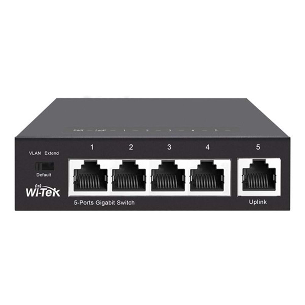 WITEK 5port Gigabit Yönetilemez Switch Metal Kasa WI-SG105