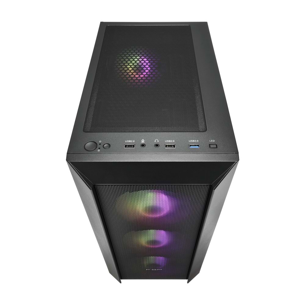 FSP 750W 80+ CMT218 Gaming Mid-Tower PC Kasası