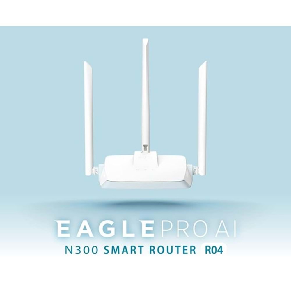 D-LINK R04 N300 2.4ghz Mesafe Genişletici EV Ofis Tipi Router Yapay Zeka Destekli
